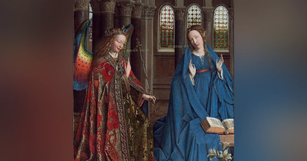 04 The Annunciation – Van Eyck
