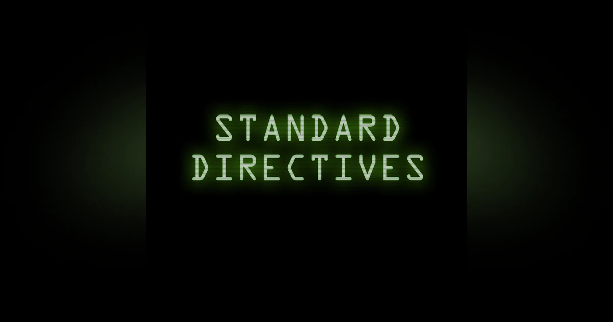 Standard Directive 024: Watch For Brainwashing