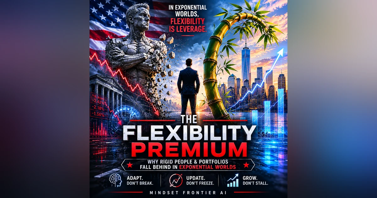 The Flexibility Premium: Why Rigid People and Portfolios Fall Behind in Exponential Worlds