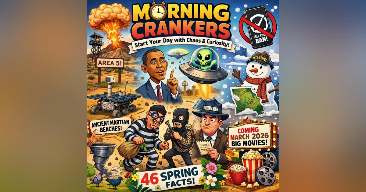 166: Top-Secret Tremors & Bottom-Tier Criminals