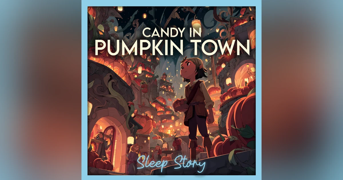 Sleep Story for Adults | The Magical Candy Wind of Pumpkin Town 🎃 Cozy Autumn Bedtime Story for Grown Ups, Relaxing Fantasy Sleep Tale for Deep Sleep & Peaceful Dreams