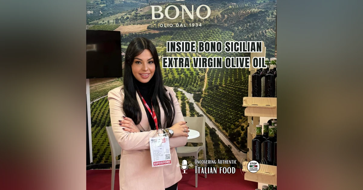 Inside Bono Sicilian Extra Virgin Olive oil