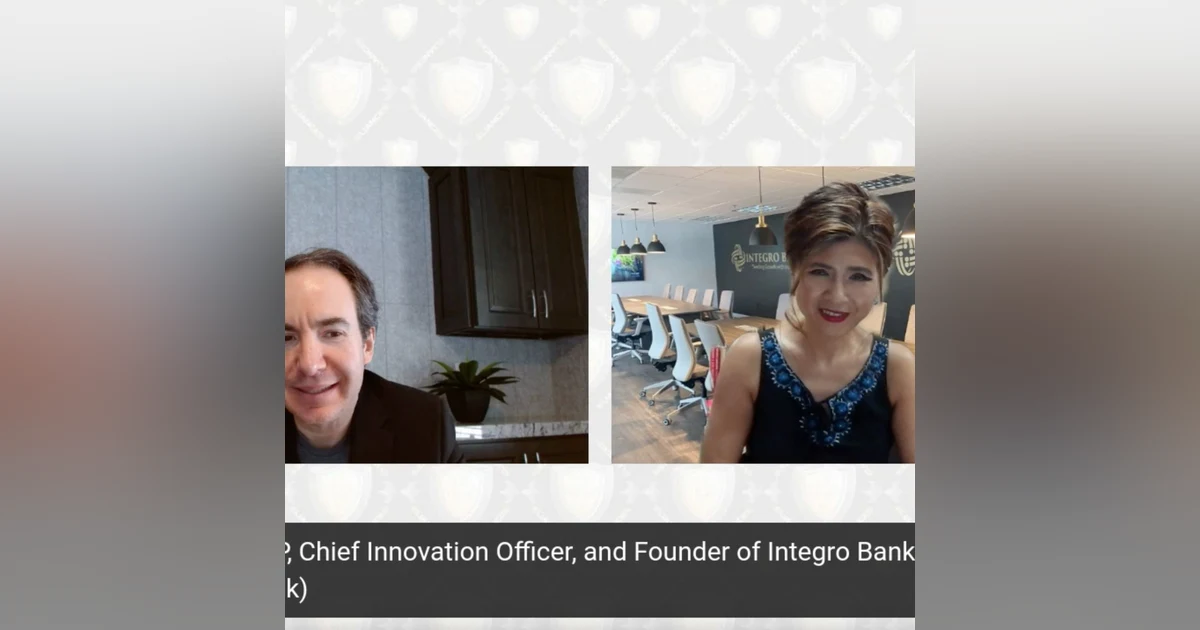 Elaine Szeto, Founder of Integro Bank, EVP and Chief Innovation Officer