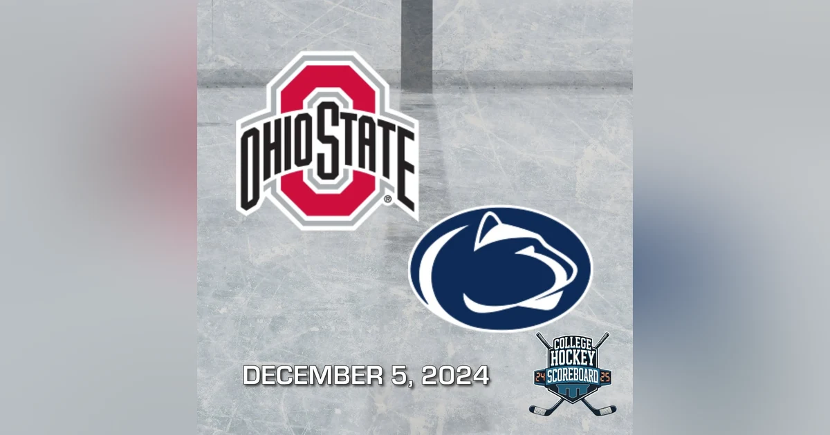 Fontaine scores twice as Ohio State's men shut out Penn State; LIU women beat St. Anselm 4-3, again, in overtime - CHS 12-5-24