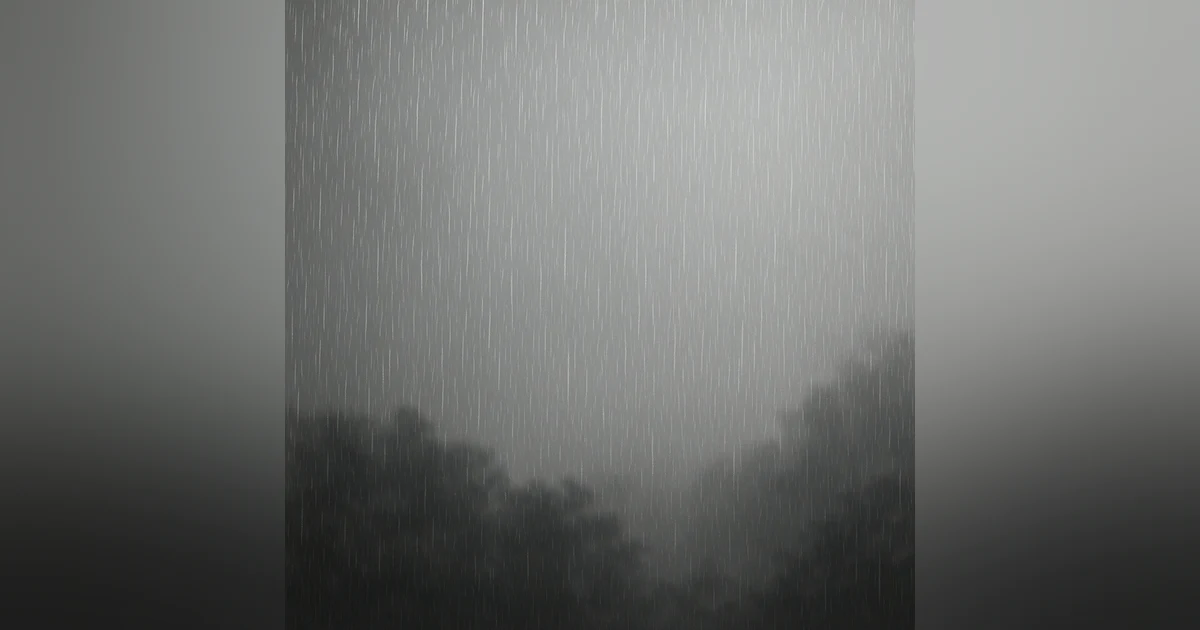 Relaxing White Noise Rain