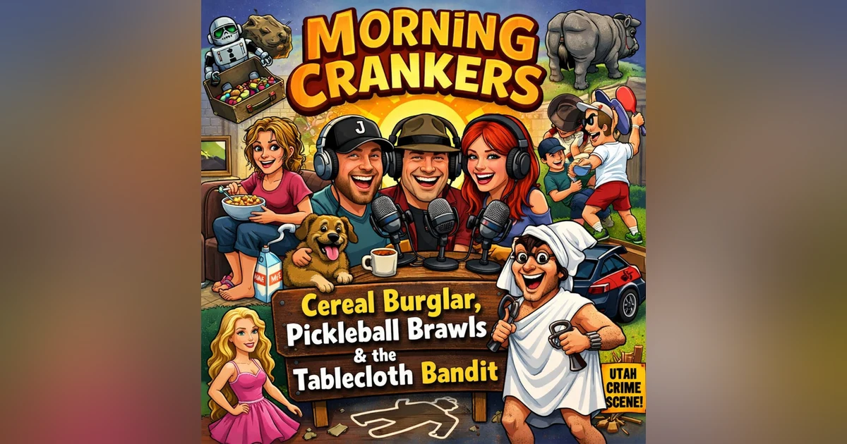 167: Cereal Burglar, Pickleball Brawls & the Tablecloth Bandit
