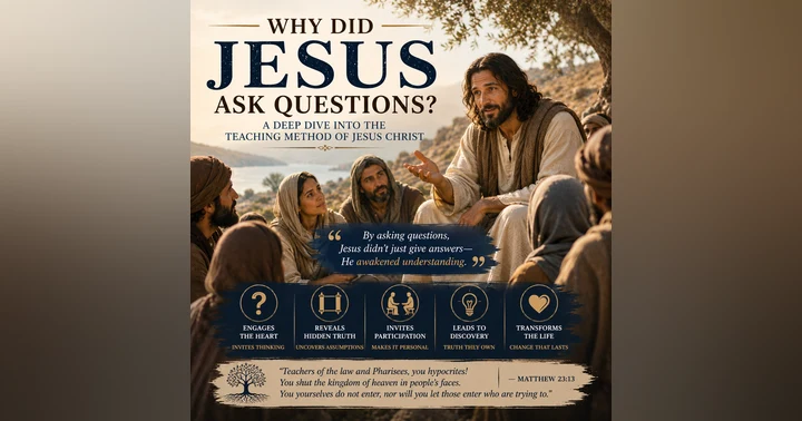 image for Why Did Jesus Ask Questions? A Deep Dive into the Teaching Method of Jesus Christ