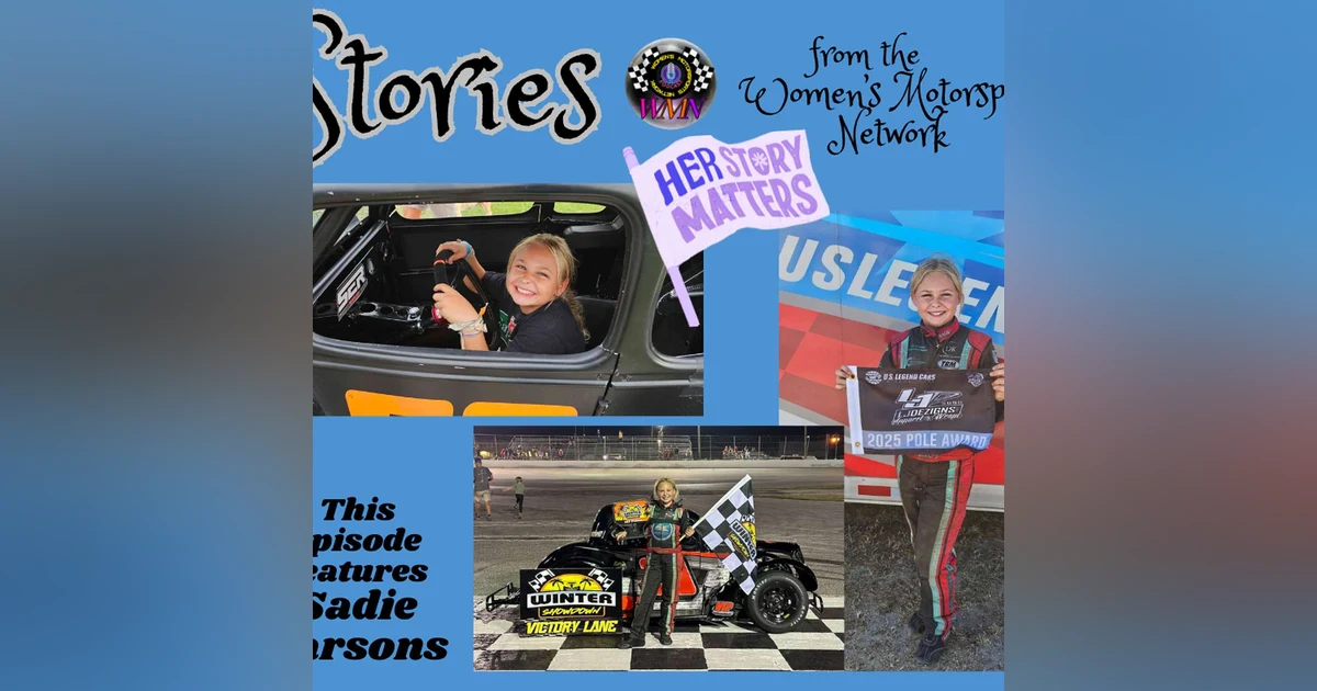 From Go-Karts to Glory: 10-Year-Old Sadie Parsons Chases NASCAR Dreams