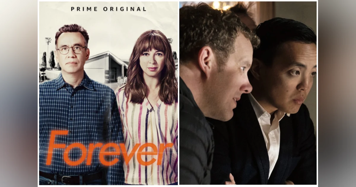 Episode 118 TV Special Part 1. The creators of  ”Forever”,  Alan Yang and Matt Hubbard.