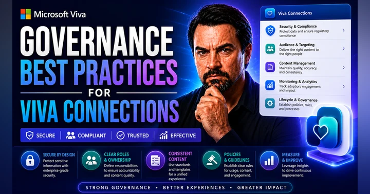 image for Governance Best Practices for Viva Connections