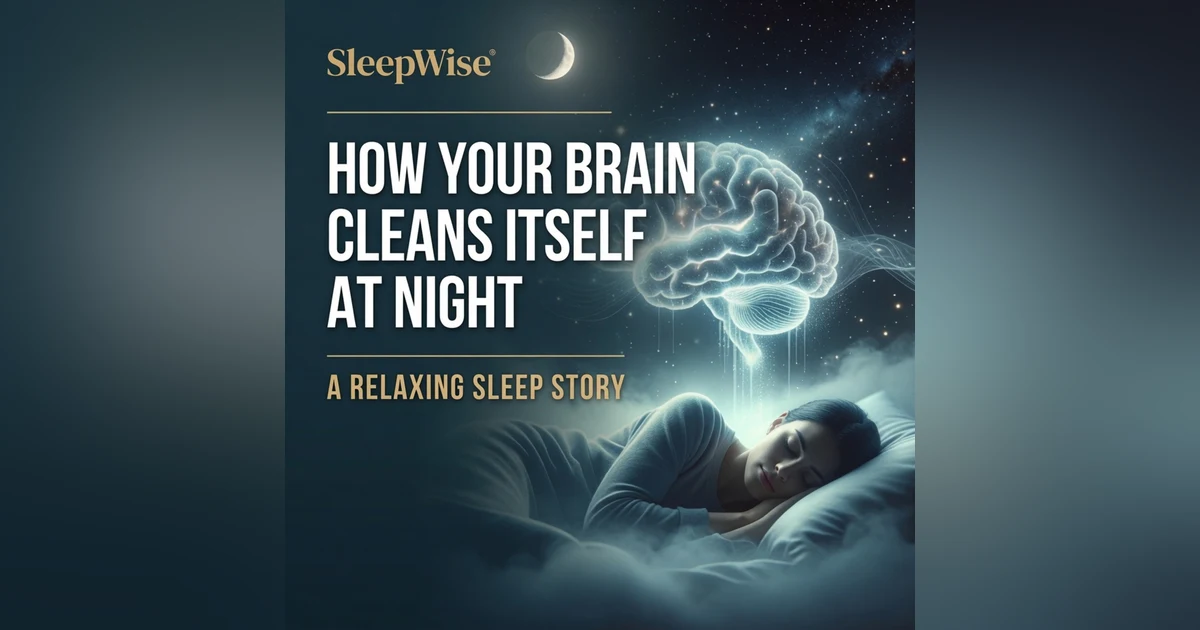 How the Brain Cleans Itself During Sleep | Calm Sleep Story