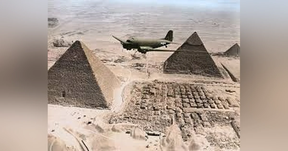 THE C-47 DOUGLAS SKY-TRAIN AND THE SPHINX