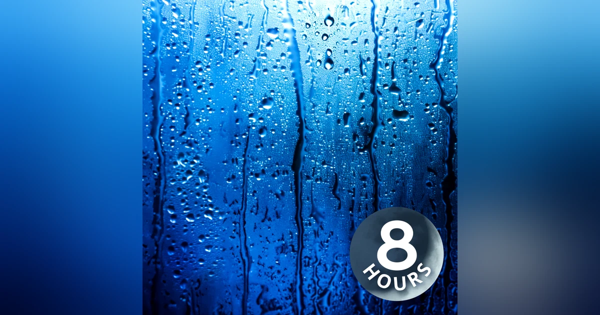 Fall Asleep with Rainstorm White Noise | Rain Sounds for Sleeping 8 Hours