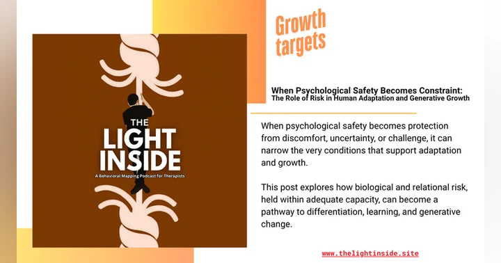 image for When Psychological Safety Becomes Constraint: The Role of Risk in Human Adaptation and Generative Growth