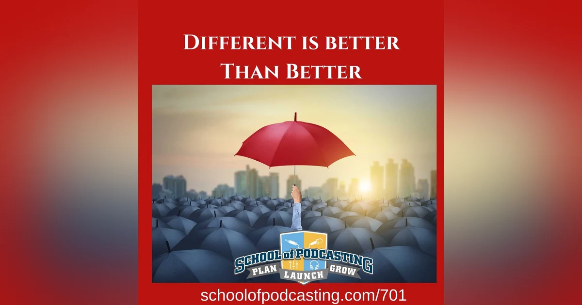 Different Is Better Than Better