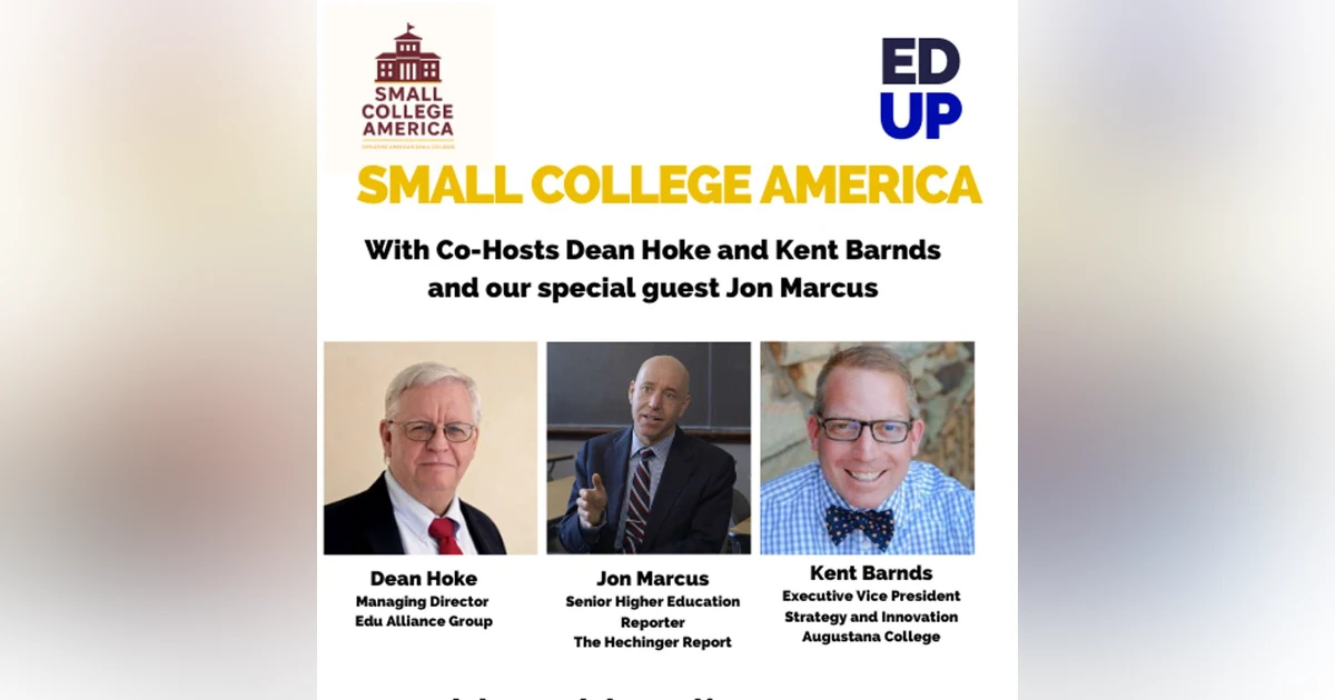 Inside the Crisis Facing Small Colleges with Jon Marcus
