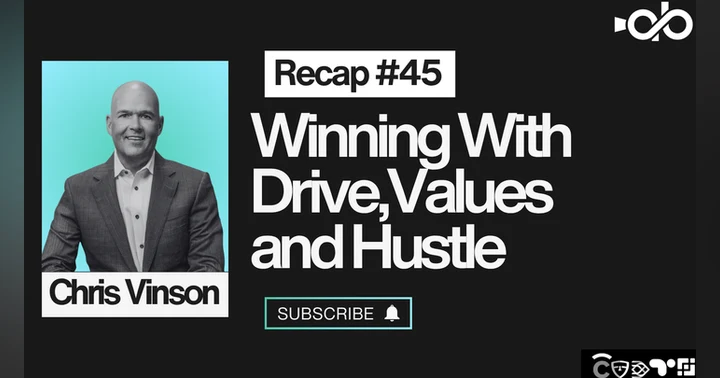 image for Winning With Drive, Values and Hustle ft. Chris Vinson