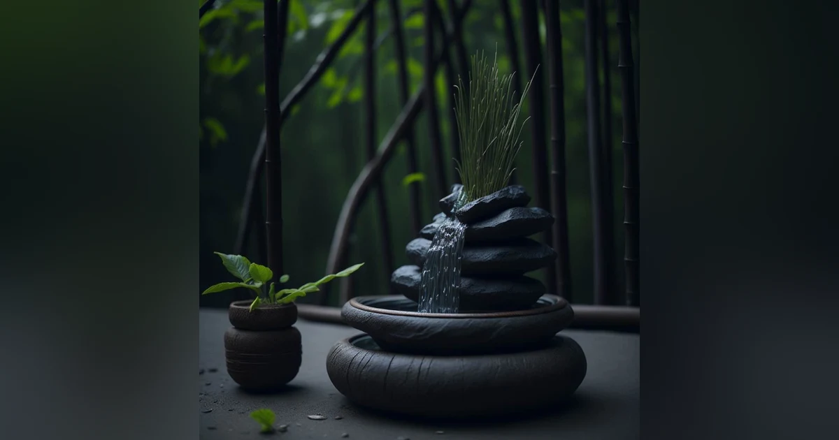 BAMBOO WATER FOUNTAIN   Relax & Get Your Zen On   White Noise