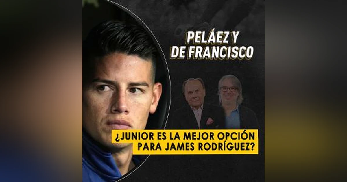 ¿Junior es la mejor opción para James Rodríguez?