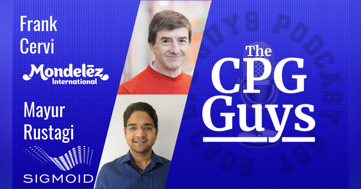 Data Modernization for CPGs with Sigmoid’s Mayur Rustagi and Mondelēz's Frank Cervi