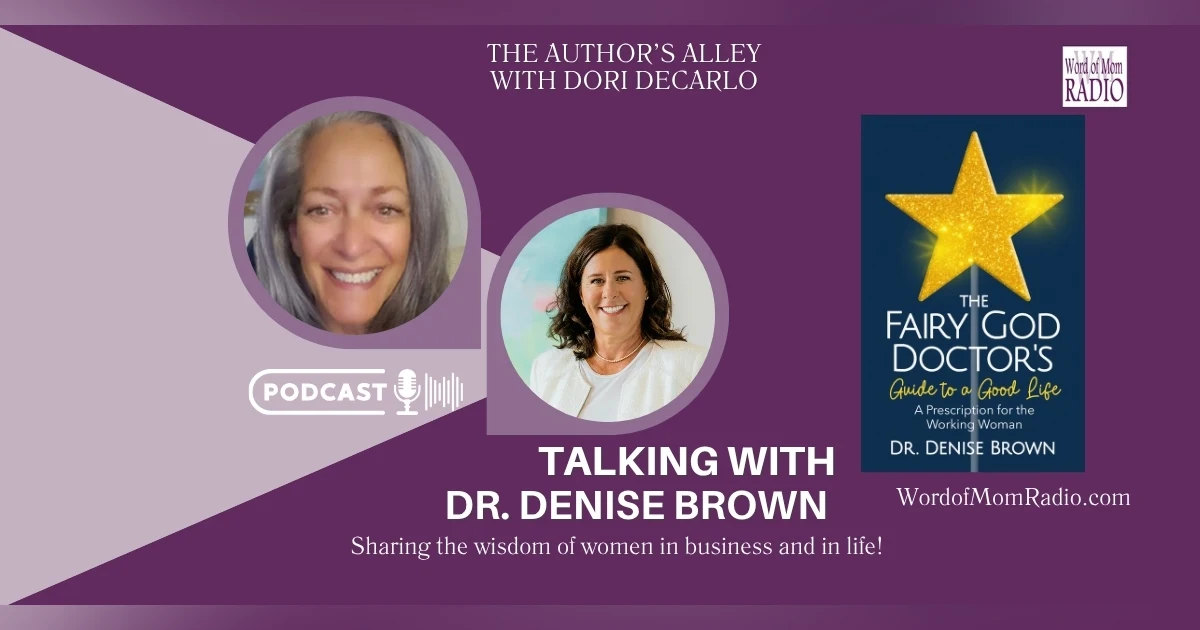 Dr Denise Brown on The Authors Alley with Dori DeCarlo