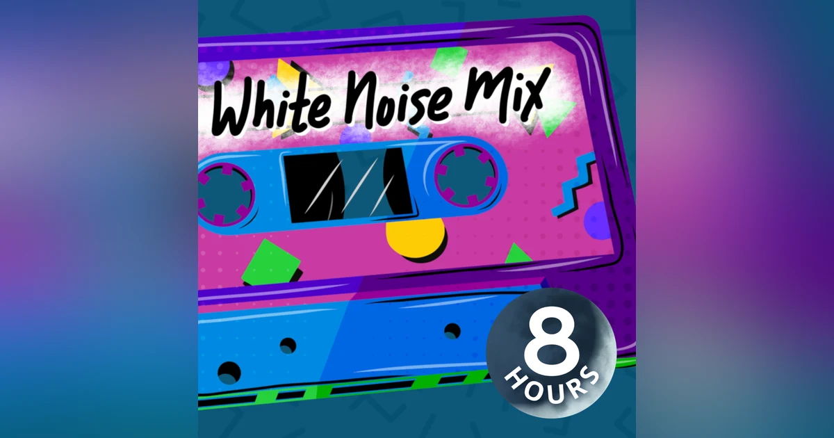 Old School White Noise 8 Hours | This Mixtape is Da Bomb!