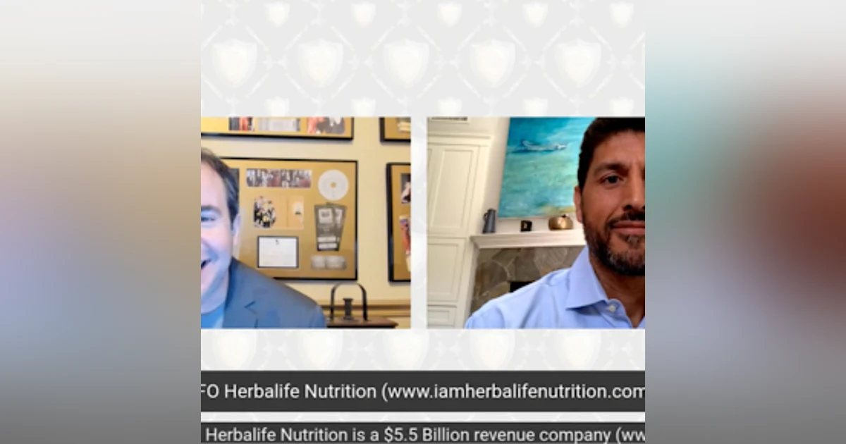 Alex Amezquita CFO Herbalife Nutrition over $4Billion global revenue