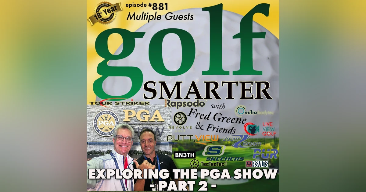Exploring The PGA Merchandise Show 2023 - Pt2 -⛳️ 881