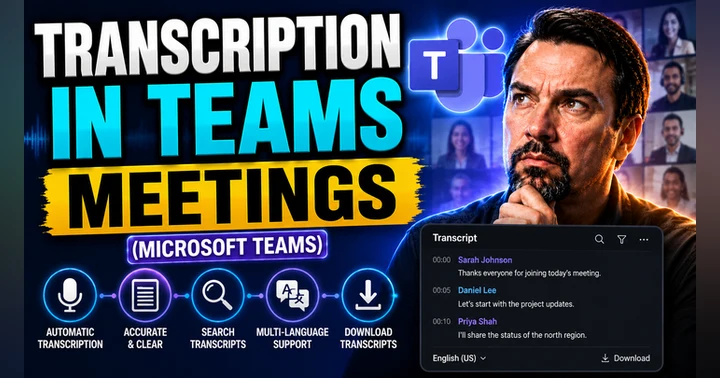image for Teams Meeting Transcription Guide