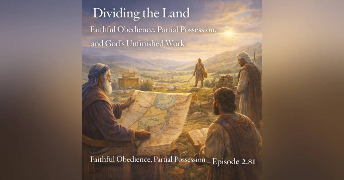 Joshua 6 | Dividing the Land: Faithful Obedience, Partial Possession, and God’s Unfinished Work
