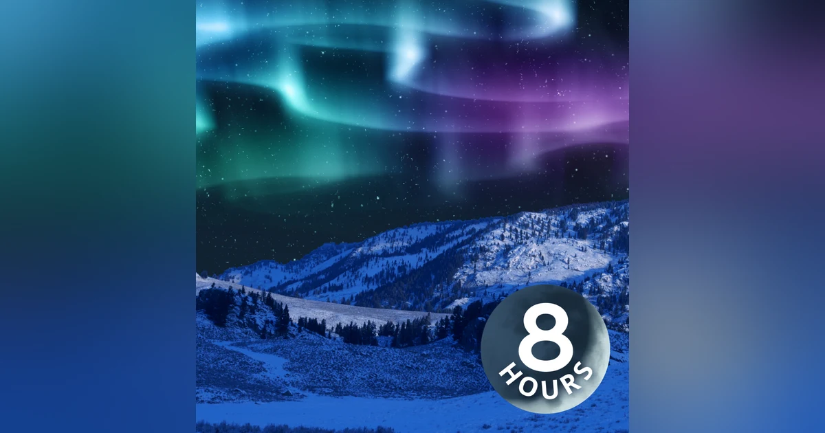 White Noise Sounds for Sleeping under Northern Lights