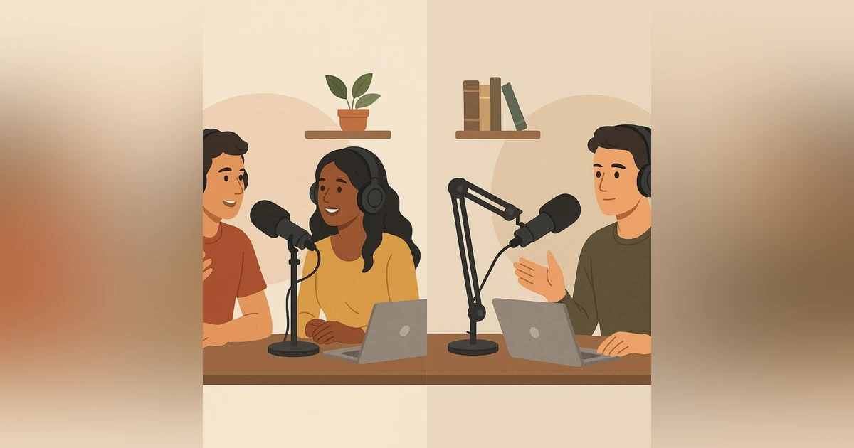 Solo Podcasting vs. Podcasting With a Team – PCI 486