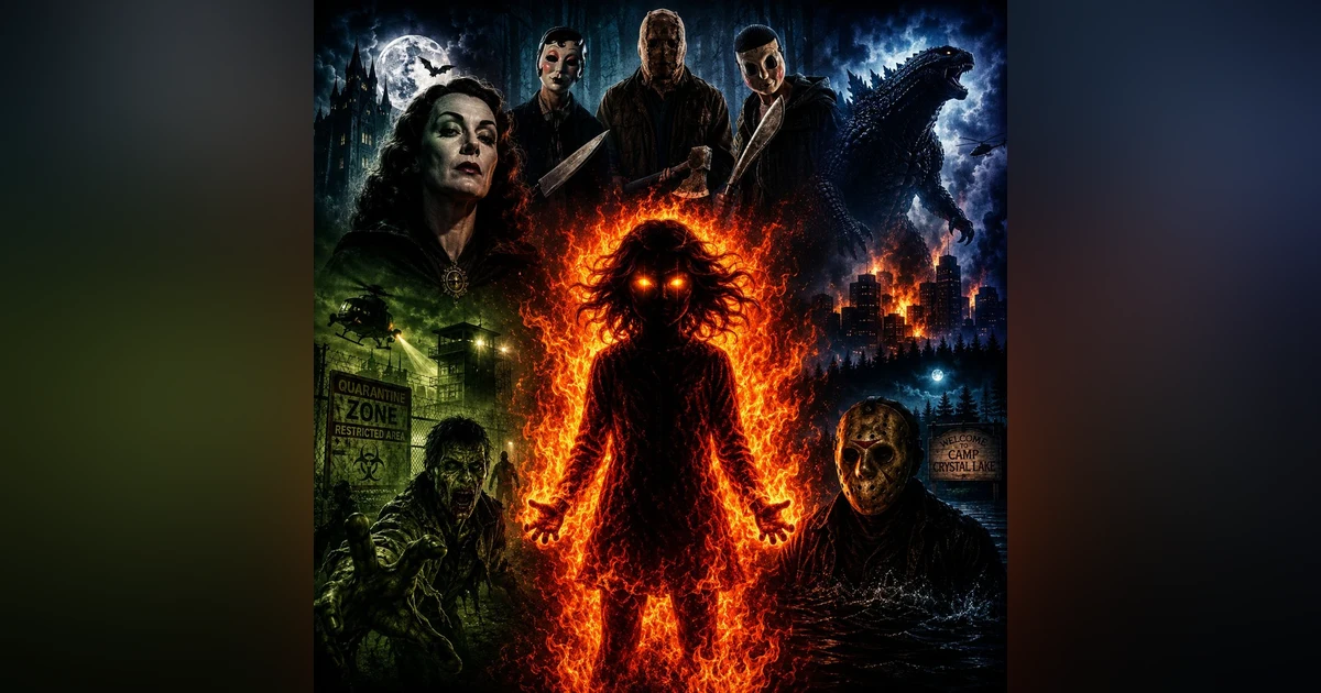 This Week in Horror History | Firestarter, Jason Voorhees, Godzilla & 28 Weeks Later — May 11–17