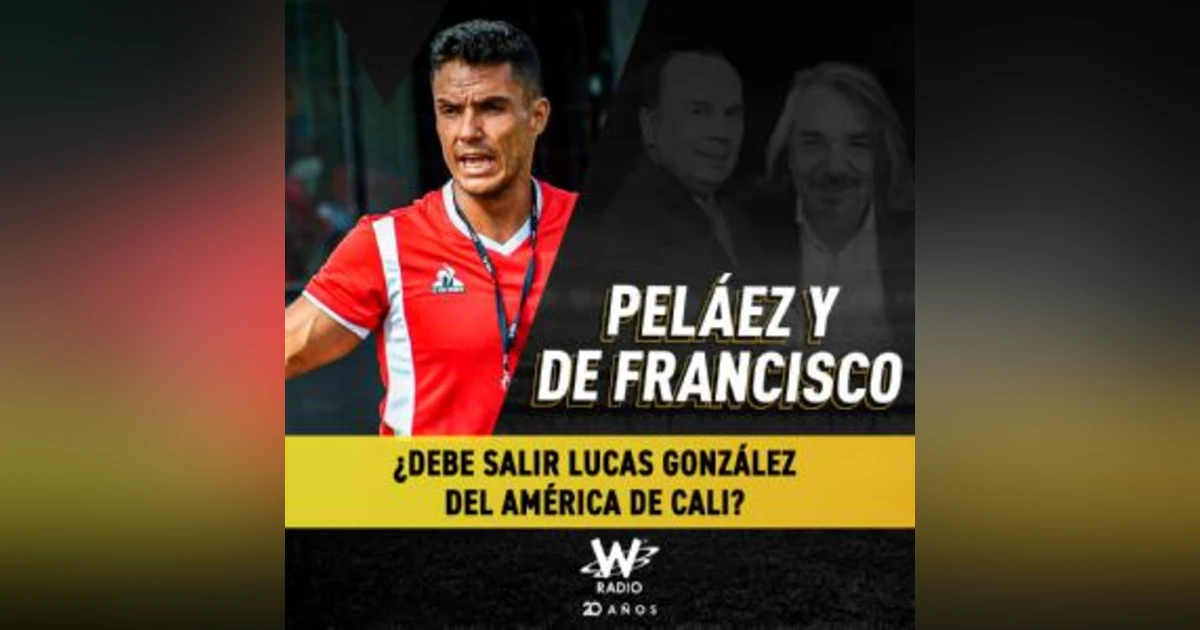¿Debe salir Lucas González del América de Cali?