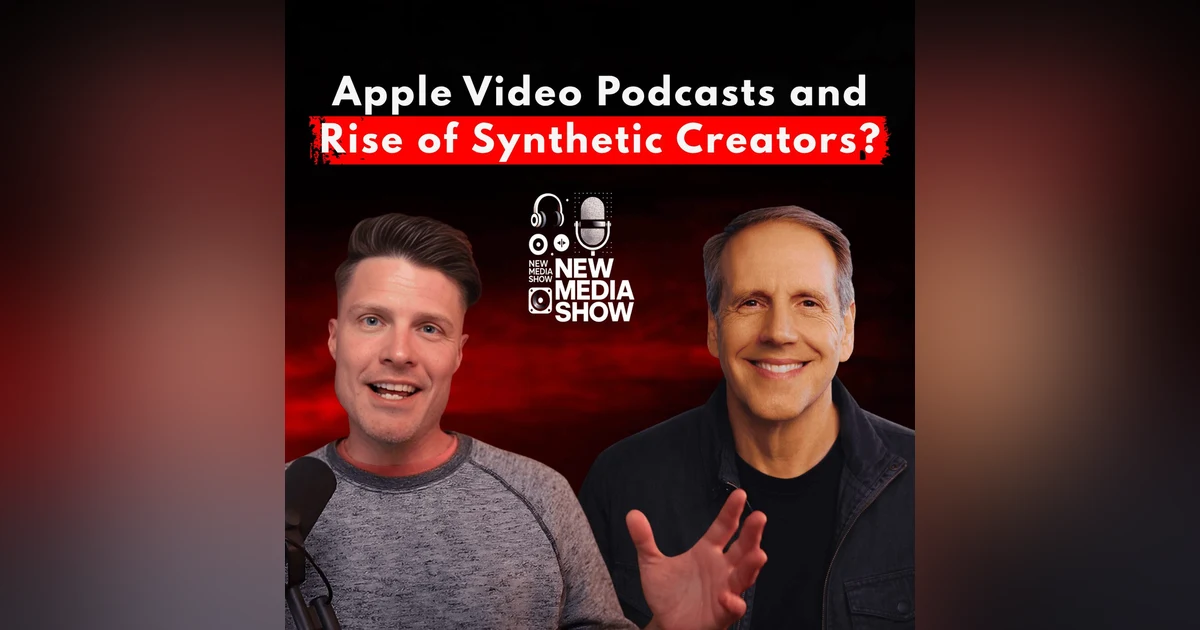 Apple Video Podcasts, RSS vs API, Rise of Synthetic Creators | Justin Jackson #657