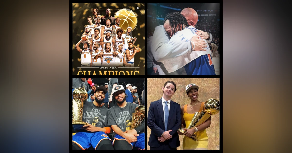 2026 Knicks Championship Fan Reactions with Leah B & Chris Ward Jr