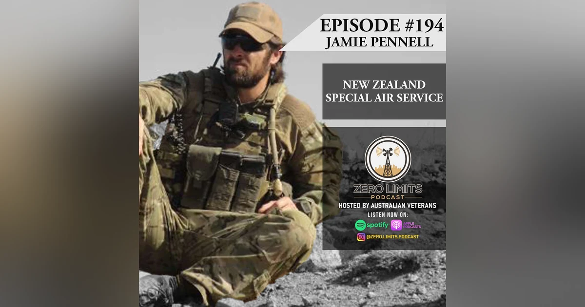 Ep. 194 Jamie Pennell New Zealand Special Air Service - 2011 Inter-Continental Hotel Kabul attack