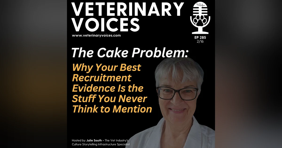 The Cake Problem: Why Your Best Recruitment Evidence Is the Stuff You Never Think to Mention - ep 285
