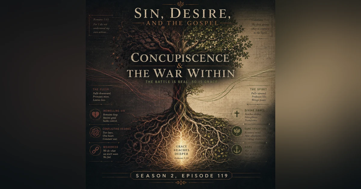 Sin, Desire, and the Gospel | Concupiscence & the War Within