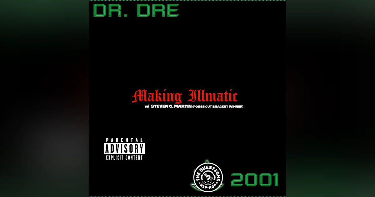 Making Illmatic: Dr. Dre '2001' w/ Steven C. Martin