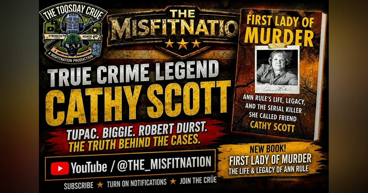 Cathy Scott: The Truth Behind Tupac, Biggie, Robert Durst & America's Biggest Murder Mysteries