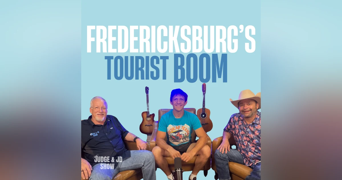 The Judge and JD Show - From NYC to the Hill Country: The Man Behind Fredericksburg's Pedicabs