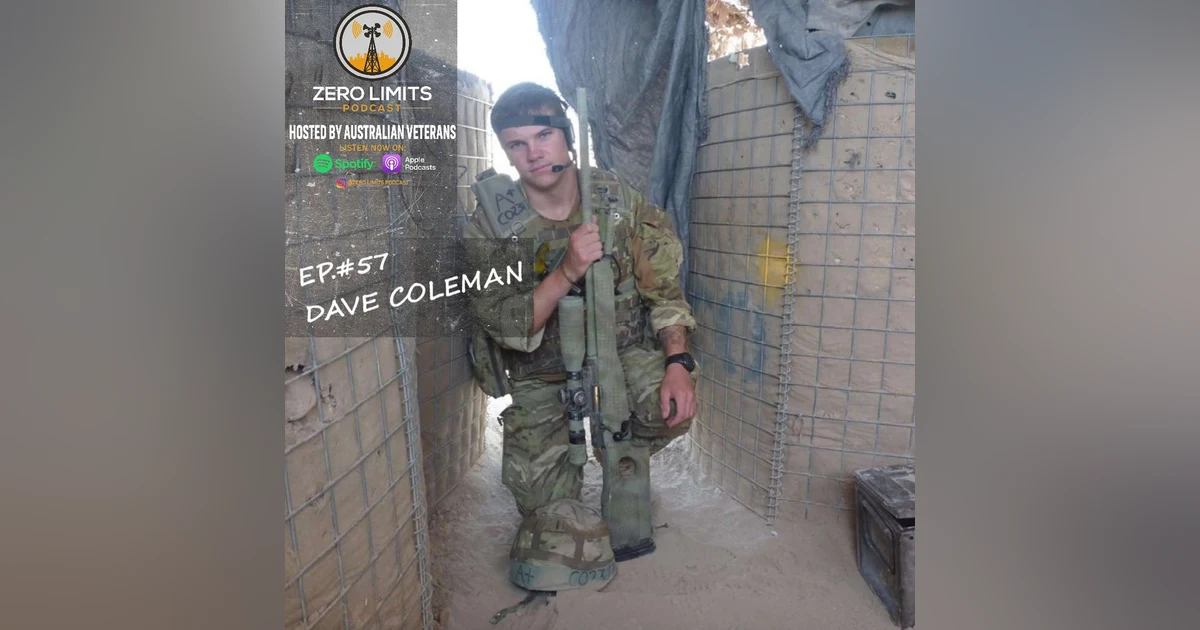 Ep. 57 Dave Coleman former Royal Marine Commando - Afghanistan Veteran injured in a grenade attack