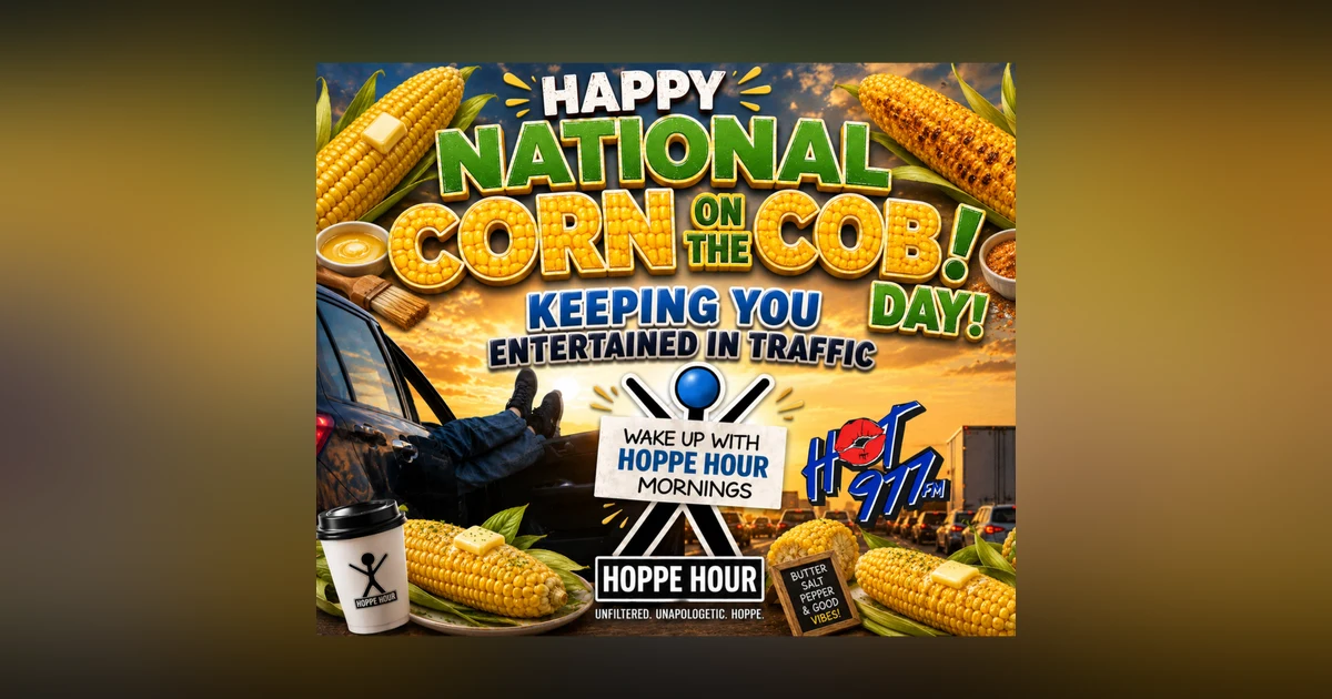 Corn On The Cob Day!  (Hoppe Hour With Ryan Hoppe: 6.11.26)