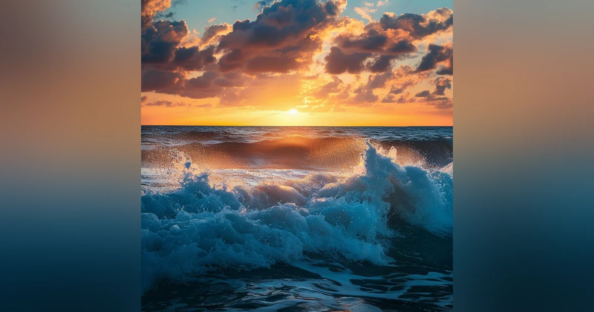 528Hz With Ocean Waves Sound For Deep Meditation And Healing,Deep State Of Relaxation