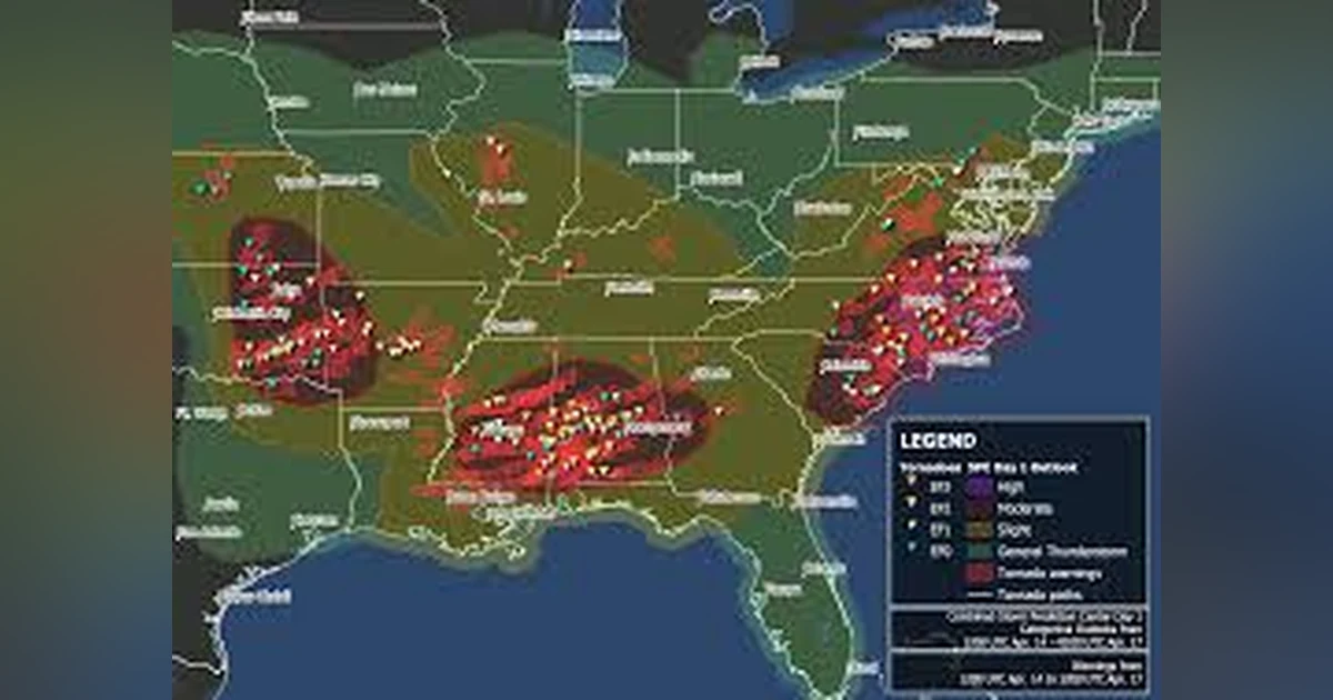 TORNADO!: REMEMBERING THE 2011 SUPER  OUTBREAK TWELVE YEARS AGO
