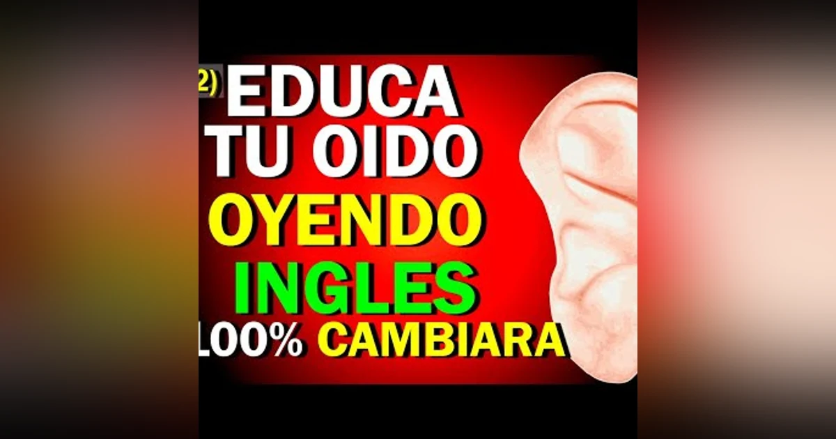 12. 👂CURSO DE INGLES EDUCA TU OÍDO 👉 OYENDO CONVERSACIONES EN INGLES 🔔 (T1 E2)