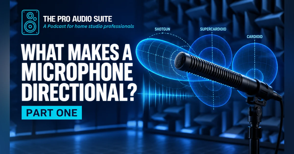 What Makes a Microphone Directional? Part One