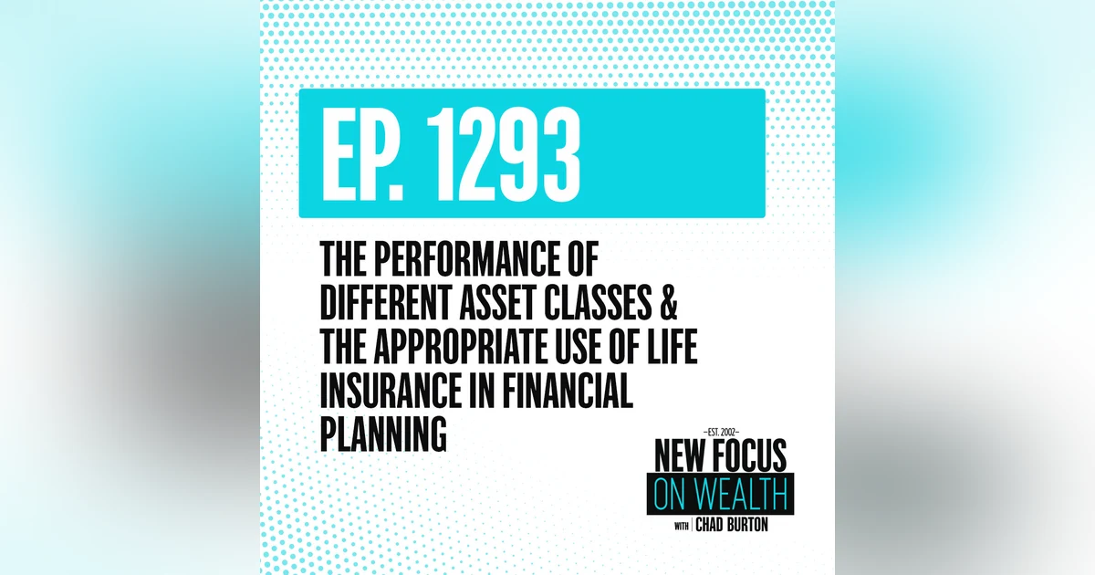 The Performance Of Different Asset Classes & The Appropriate Use Of Life Insurance In Financial Planning
