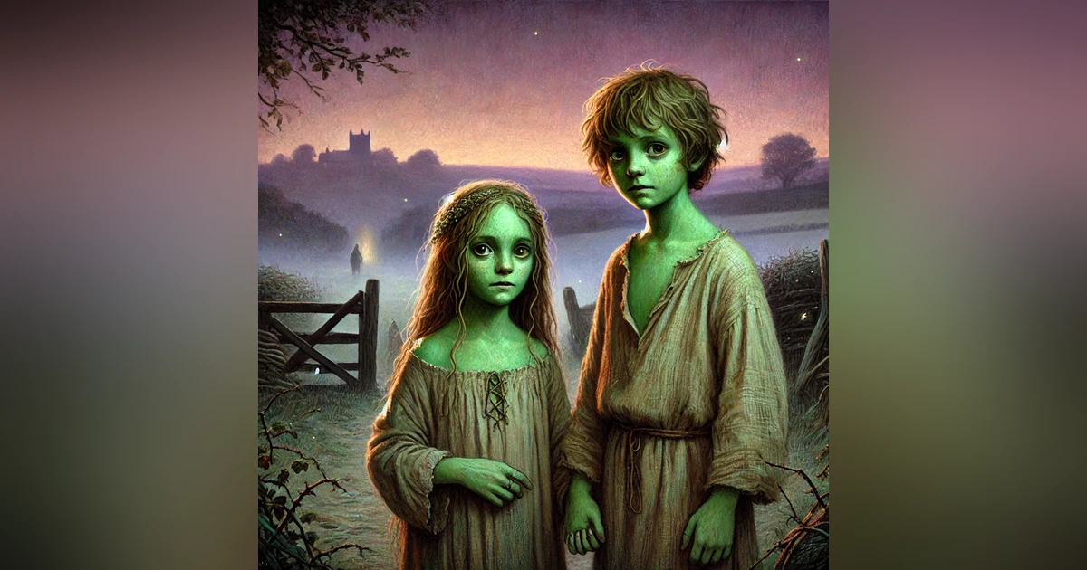 The Emerald Enigma: Unraveling the Green Children of Woolpit